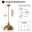 Luminaire suspendu pour îlot de cuisine à 1 dôme à 1 lumière Lysander-1131855819-1122463496