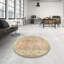 Tapis oriental beige / brun / orange Aquilina-1494370341