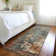Machine Washable Indoor/Outdoor Cinead ACN1702 Seafoam Rug