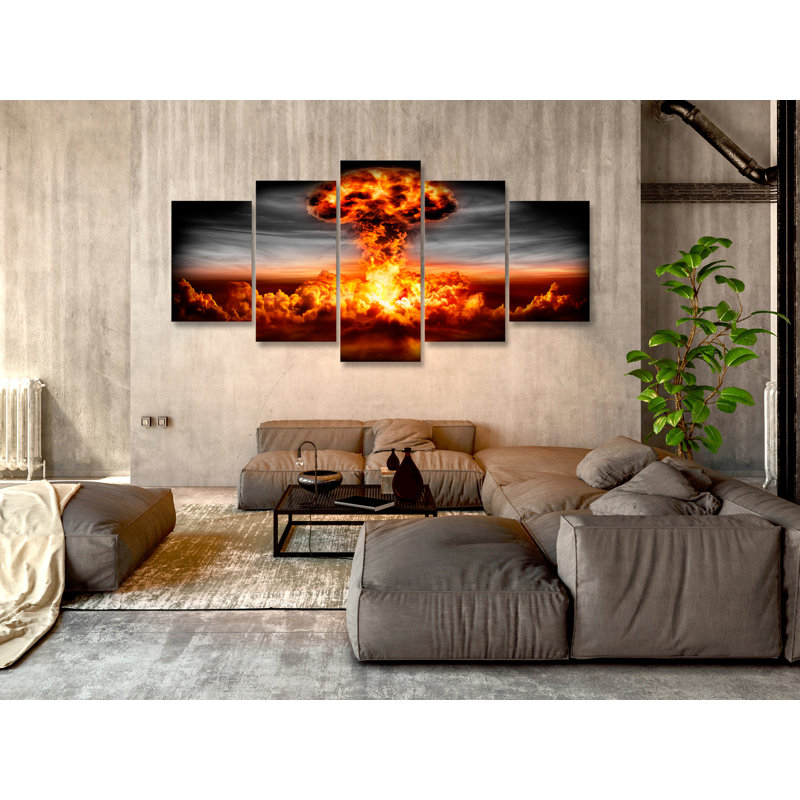 No Frame Print on Canvas, 100cm H x 200cm W