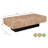 Camari Solid Wood Pedestal Coffee Table-1288765087