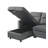 Dawnette Velvet L-Shaped Sectional Reversible-1056775560