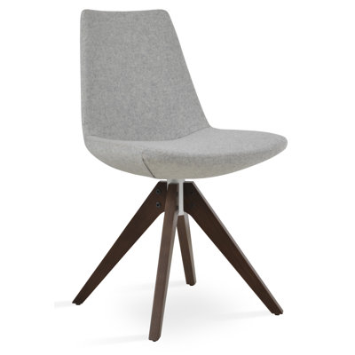 Chaise d'appoint en laine Eiffel Pyramid