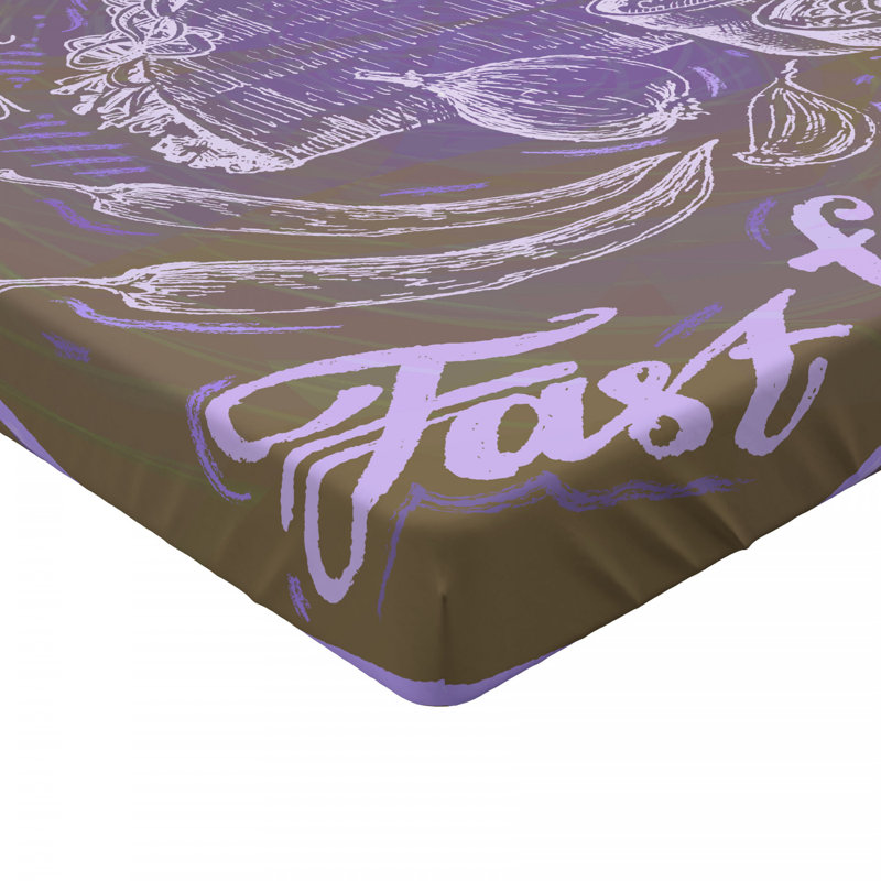 Microfiber Fitted Sheet, Full/Double Fitted Sheet
