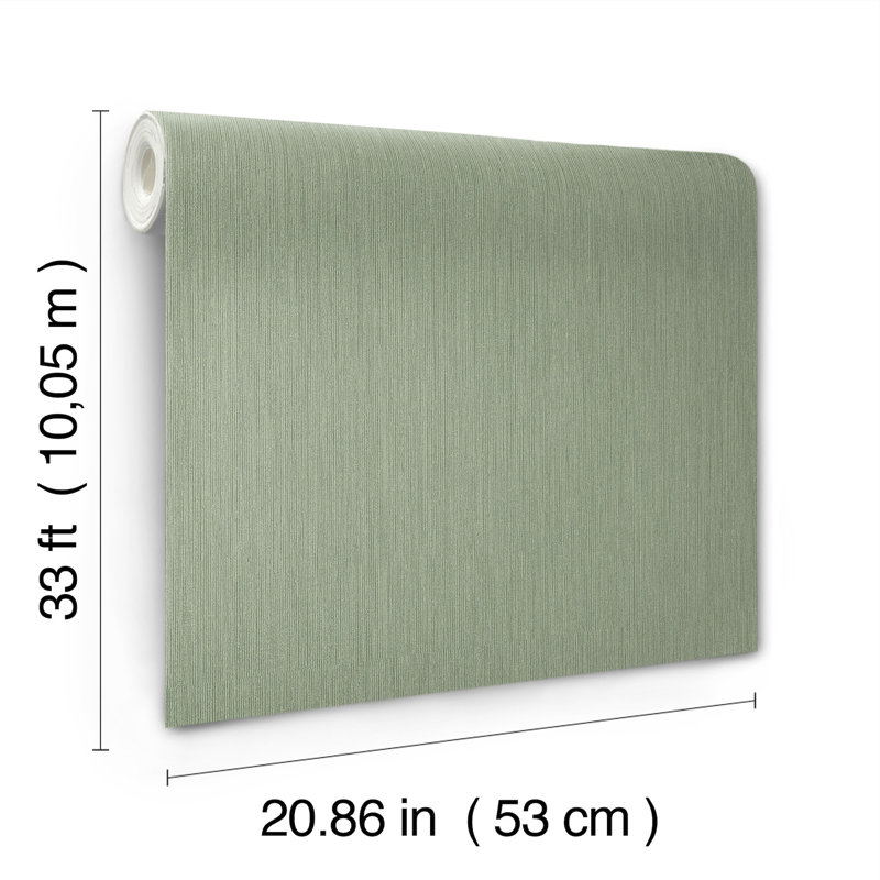 Papier peint texturé Midolin Stal, Vert