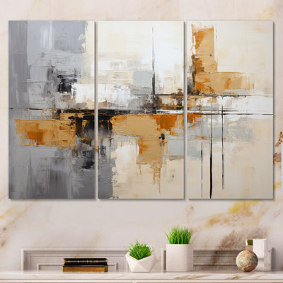 Ensemble de décoration murale Minimalist Montage II - Collages abstraits