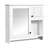 30" Bathroom Wall Cabinet with Mirror