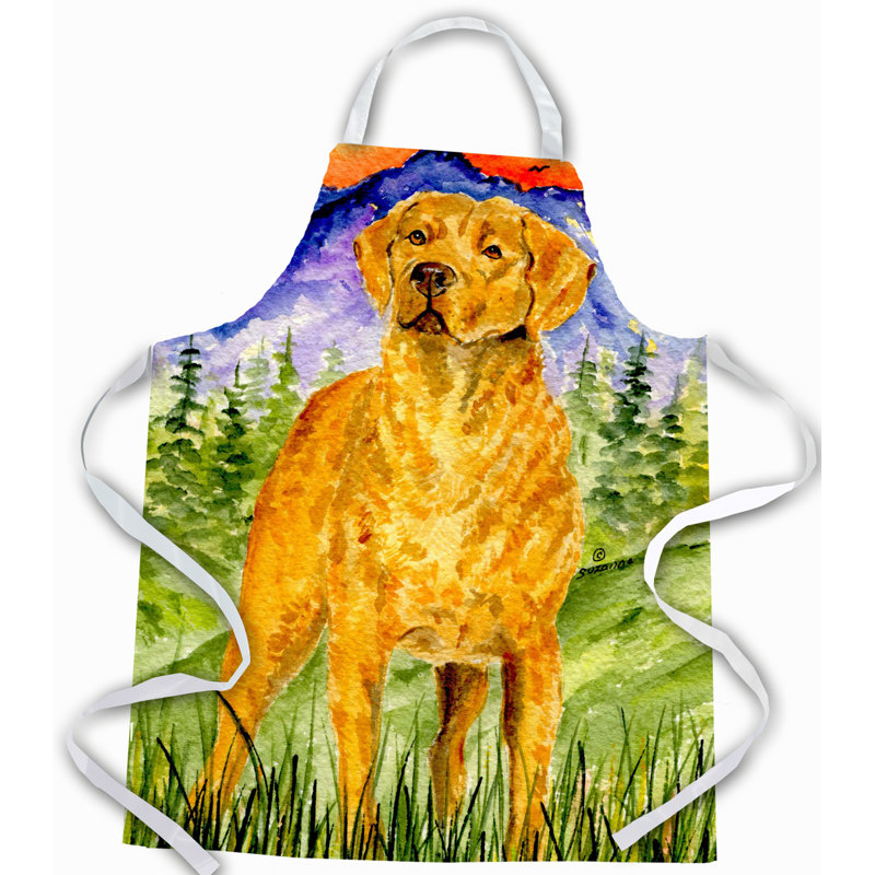 No Pattern Bib Apron