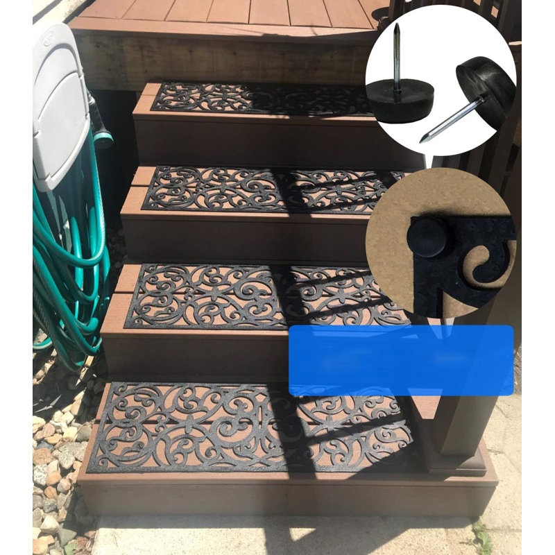 Butterfly Designed Stair Tread Pad