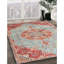 Bleu oriental/rouge/beige Tapis décoratif-289407842