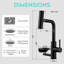 Single Lever Pull-Out Kitchen Mixer Tap With Integrated Glass Rinser-168440020