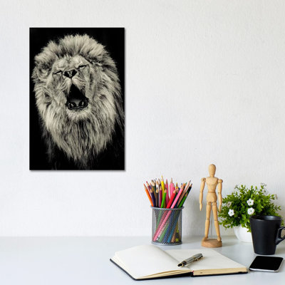 Lion IV 1 Piece Wrapped Canvas Wall Art