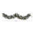 8'' in. Lighted Faux Pine, Berry Garland