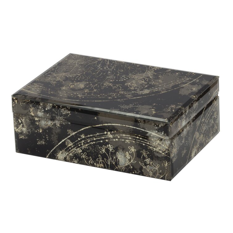 Rosalind Wheeler Joanne Glass Jewellery Box | Wayfair.co.uk