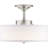 Seawright Linen LED Semi Flush Mount-1842450900
