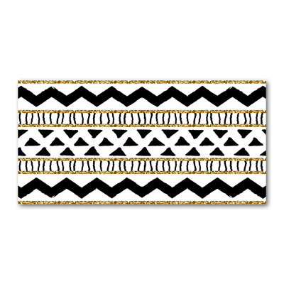 Ethnic Background - Wrapped Canvas Print