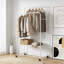 80.5Cm Rolling Clothes Rack