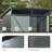 5Ft X 3Ft Outdoor Metal Storage Shed Transparent Plate-118182429