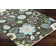 Flatweave Cotton Floral Indoor Rug