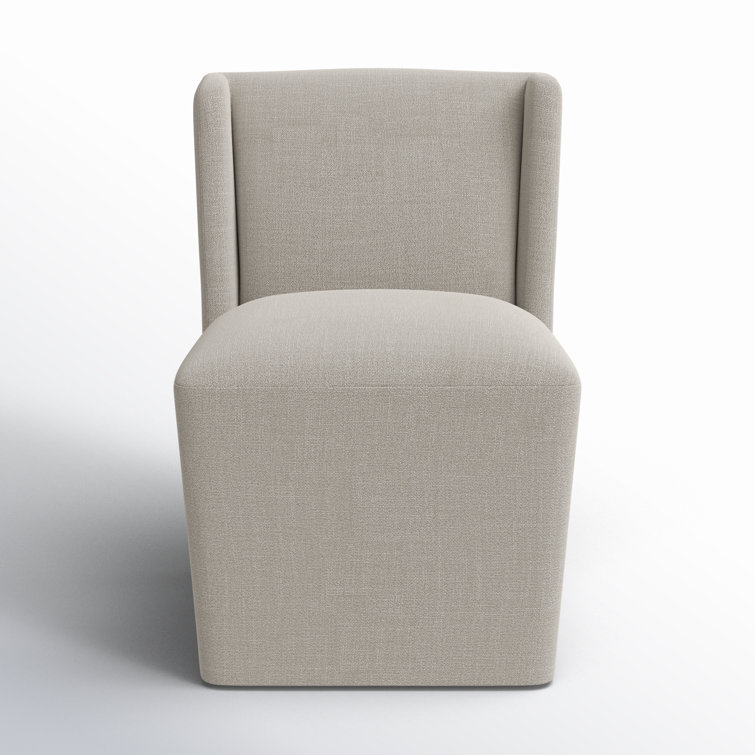 Ardeth Polyester Blend Side Chair With Caster