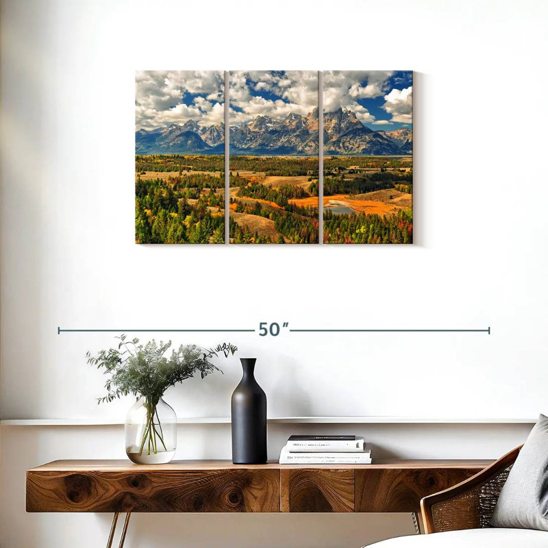 Alvord Jackson Hole In Autumn, 20" H x 33" W
