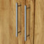 Armoire penderie 4 portes avec 3 tiroirs-114223579