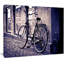 « classic rétro city bicycle », reproduction de photo sur toile tendue-19411191-33311309