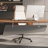 Brown Oval Solid Wood desks-108044835