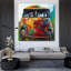 «Dakota Fields Beauchamp, Andy», reproduction d'art sur toile tendue sous le titre «Retro Love Bus»-802372955