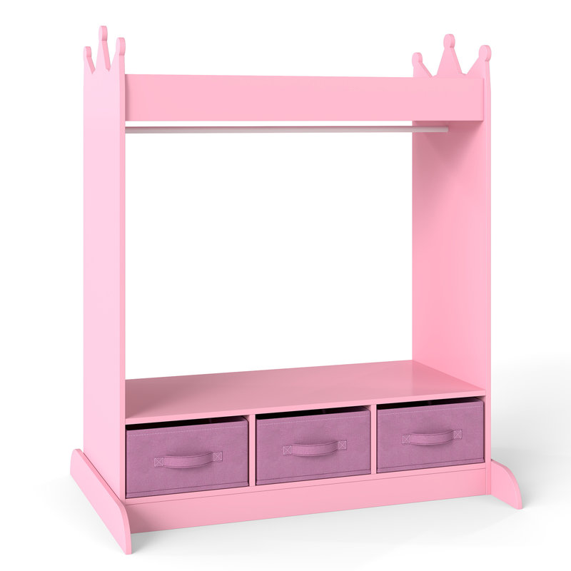 Haught Kid Armoire, Pink