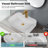 Square Countertop Ceramic Washbasin