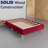 14-Inch Premium Kauly Material Wood Bed Frame, Comfortable Foundation with Acrylic Legs-88868860-88868852