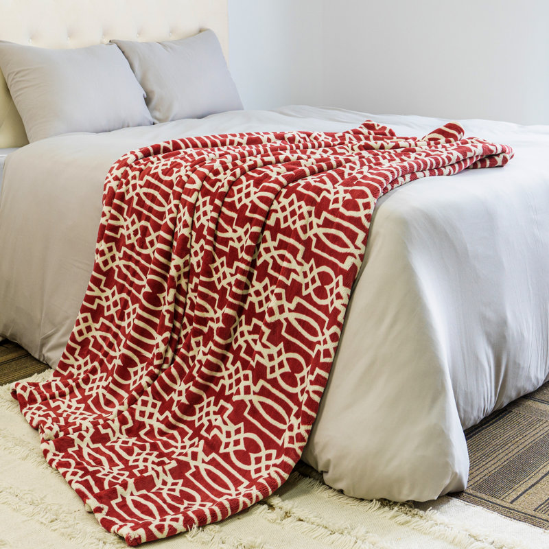 Throw Blanket, Rosewood