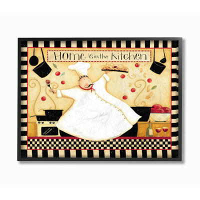 «Home Is In The Kitchen», reproduction d'impression sur toile