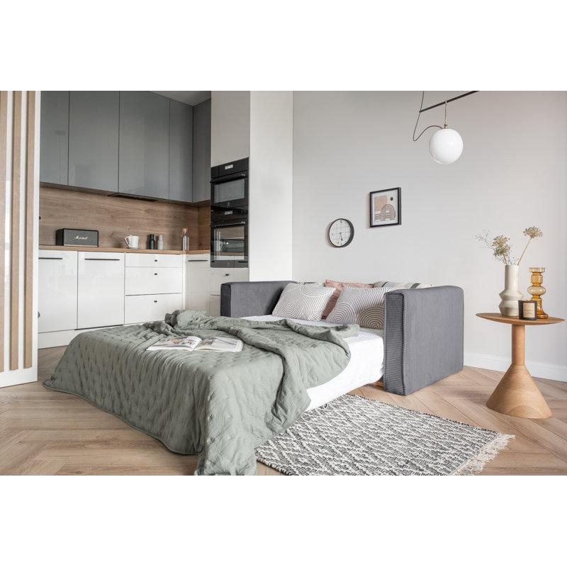 Lucky Lucy 3 Seater Sofa Bed, Grey