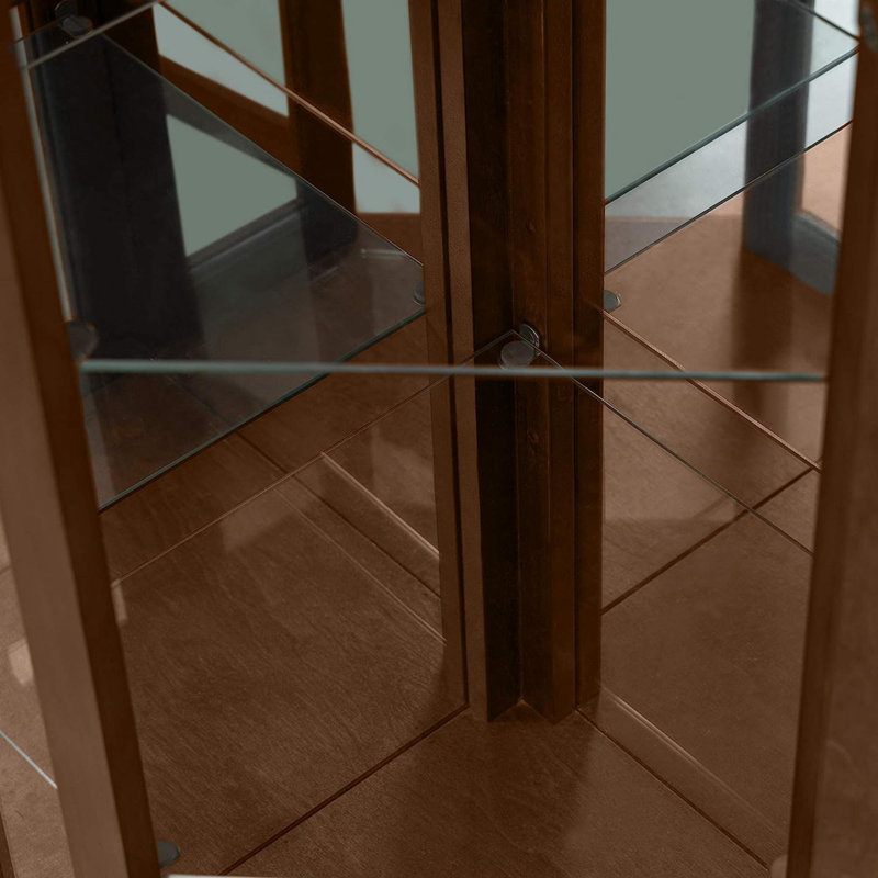 69.75'' H x 21.5'' W Wood Display Case