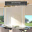 Bamboo Window Shade Blind - White-1690462672