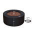Aegean 36" Round Steel Propane or Natural Gas Fire Pit Table by Real Flame-83911007
