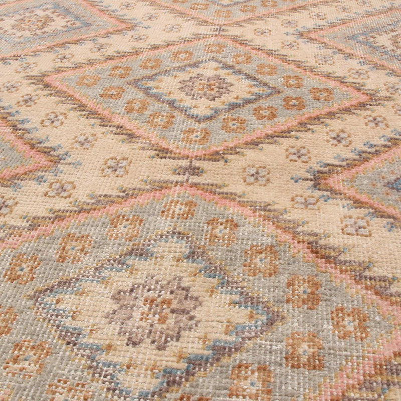 Distressed Homage Hand Knotted Wool Oriental Area Rug, Rectangle 10' x 14'
