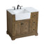 Ensemble de meuble-lavabo simple 36 po Pardue-851616320