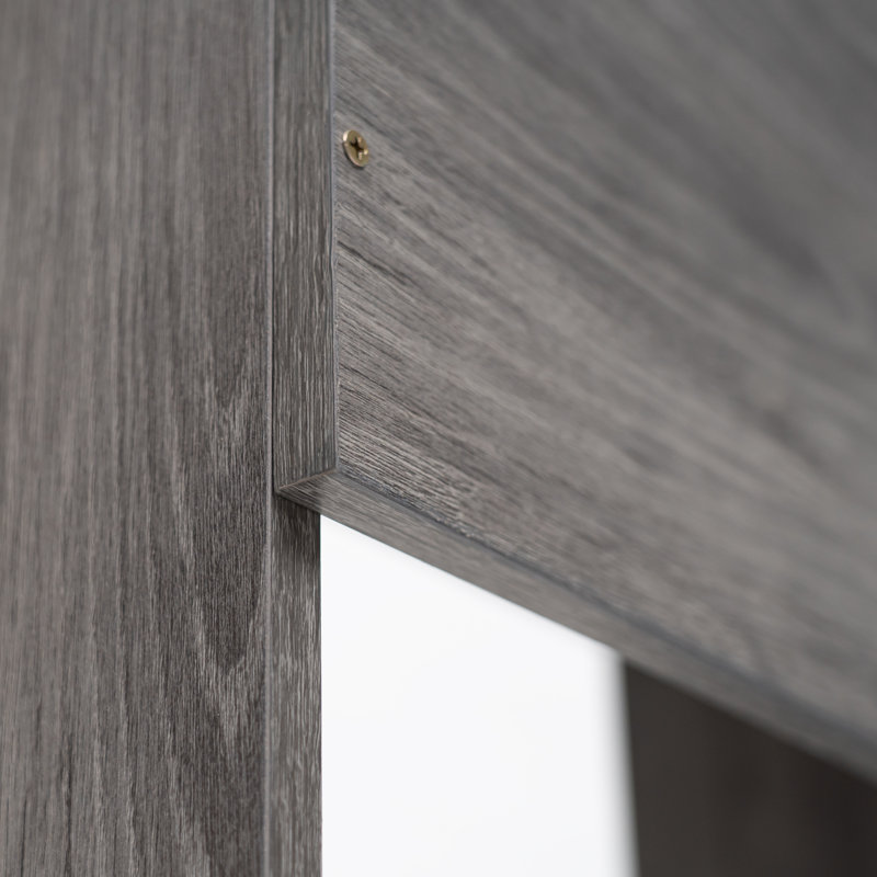 Malkie Computer Desk, Grey Oak