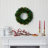 Mixed Pine and Pinecone Christmas Wreath with Clear LED Lights