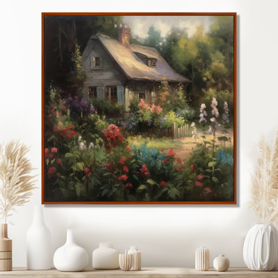«Rupen Quaint Cottage and Garden Oasis IV», reproduction sur toile