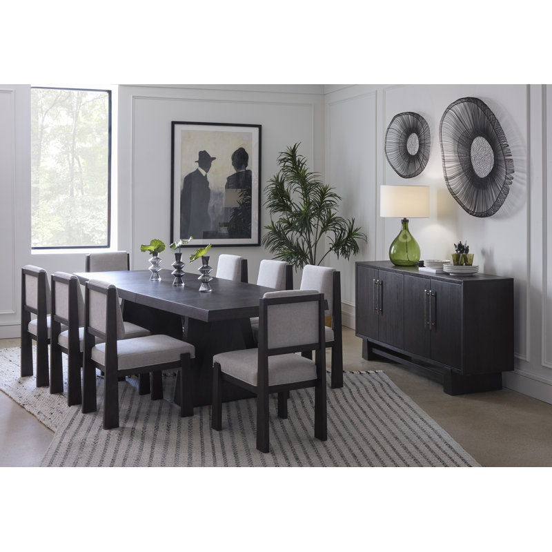 Makaylee Extendable Double Pedestal Dining Table