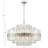16 Light Polished Nickel Chandelier