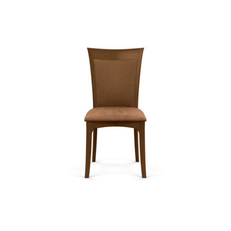 Morgan Leather Dining Chair, Saddle Cherry, Coffee