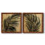 Lush Palm I - ensemble de 2 peintures sur toile encadrées-1995499226-1995499227