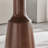 Nut-brown Round Solid Wood Dining table-211085936
