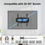 1Home Single Screen Wall Mount
