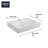 Eurocube® Alpine White Rectangular Wall Mount Bathroom Sink with Overflow-59241590
